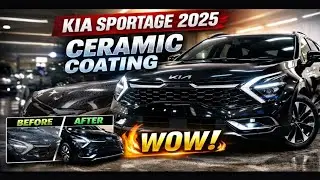 KIA SPORTAGE 2025 Ceramic Coating | Ultimate Shine & Protection 🔥