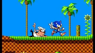 Pizza Tower Green Hill Zone Act 1 and 2