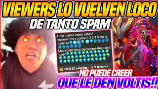 MACARIUS VOLANDO🤬al ver QUE LE DAN VOLTIS +SPAM DE LOS VIEWERS que lo VUELVEN LOCO🤣CLARO LO LLAMA🤣