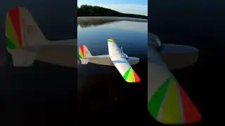 RC slow flying boat