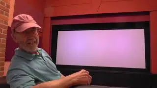 ACOUSTIC TRANSPARENT SCREEN FOR HOME CINEMA