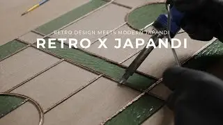 Retro &times; Japandi | Making a Custom Stained Glass Window (Slow Craft)