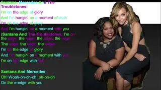 Edge Of Glory Glee Lyrics