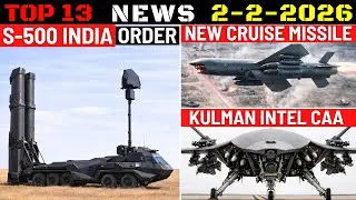 Indian Defence Updates : S-500 Order,1800 Km Cruise Missile,QRSAM Deal,P-76 Combat Suite,Kulman CCA
