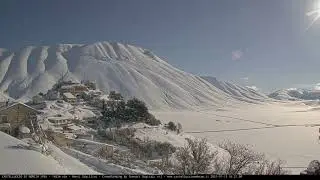 Timelapse Castelluccio di Norcia, Monti Sibillini -13 Gennaio 2021