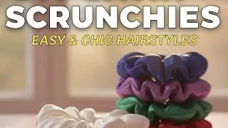 #handmade scruchies l 🥰 bun hairstyle l girls, women for trending hair accessories l