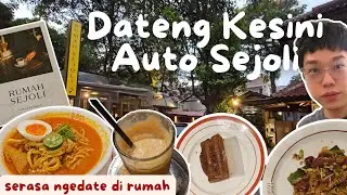 SARAPAN VIRAL ENAK BANDUNG | REVIEW RUMAH SEJOLI | REKOMENDASI WISATA KULINER HITS | CAFE  AESTHETIC