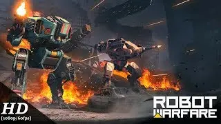 Robot Warfare: Mech battle Android Gameplay [1080p/60fps]