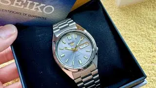 Seiko 5 Automatic Dial màu xám khói #SNXS75K 0937508840 
