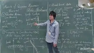 Aspects of Quantum Resonance Revisited - Coffee Meeting Talk by Okuto Morikawa(iTHEMS)