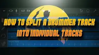 Garageband iOS Tips and Tricks - How to Split a Drummer Track Into Individual Tracks