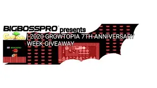 Growtopia | 2020 GROWTOPIA 7TH ANNIVERSARY WEEK GIVEAWAY + bEnbArrAgE Visited My World! (2020)