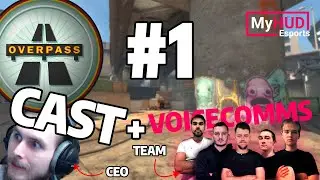 Premier match ESEA &ndash; Voicecomms / Highlights / Cast (CS2)