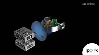 Автомобильное зарядное 2USB + кабель Baseus Small Screw 3.4A Dual-USB Type-C Set Black (TZXLD-B01)