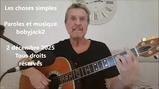 Les choses simples