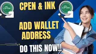CPEN & $ INK NETWORK &mdash; КАК ДОБАВИТЬ АДРЕС КОШЕЛЬКА $ INK НА CPEN | ОБНОВЛЕНИЕ ПО ВЫВОДУ СРЕДСТВ I...