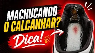 🆘TENIS MACHUCANDO O CALCANHAR - CALO OU BOLHA NO CALCANHAR - TENNIS HURTING THE HEEL