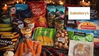 Покупки продуктов в Sainsbury's в Шотландии | Семейные покупки в Великобритании | 31 января :)