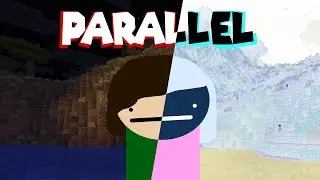 Minecraft, but we switch survival worlds every 2 weeks! THE WORLDS COLLIDE