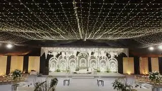 Marquee Event | Hanging Chandeliers | Theme Décor | Nadeem Caterers | Canal City Farmhouse