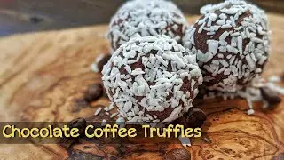 How To Make Coffee Infused Truffles