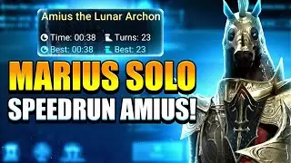 Как MARIUS сломал Raid: Shadow Legends | Полная концовка СОЛО против Амиуса