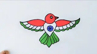 Very easy Republic day Drawing ||Republic Day poster Drawing || Happy Republic day 