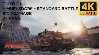 Turtle I 8,1k damage 8 frags on Himmelsdorf - World of Tanks