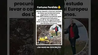 Homem quer comprar aterro sanit&aacute;rio em busca de HD com US$ 900 milh&otilde;es em Bitcoin! 💰