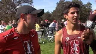 2018 Pac-12 Cross Country Championships: Stanford senior Grant Fisher describes finding extra...