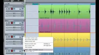 Samplitude 11 Pro - Revolver Tracks