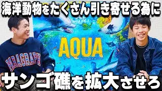 日本語版がでたので早速プレイ！海の生態系を創り上げていくタイル系ゲームにハマりましたww【AQUA（アクア）/ボードゲーム】