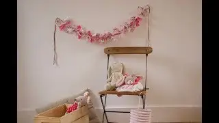Guirlande de tissu DIY