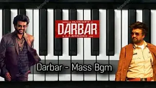 Darbar - Motion Poster (Bgm) || Mass Bgm || Piano Cover || Rajnikanth || Nishu Creations