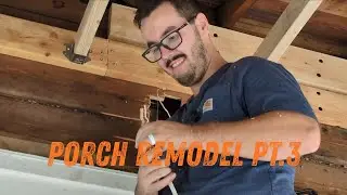 Remodeling 100 year old porch on a budget: PT3 Electrical
