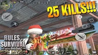 25 KILLS IN ROS ULTRA!!! (Stream Highlights #16) - Rules of Survival (Tagalog)