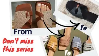 Create With Me:DIY WOMEN SLIPPERS 2
