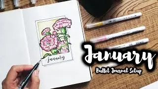 PLAN WITH ME | January 2020 Bullet Journal Setup | Philippines