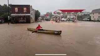 Roads washed out in Ely from storms
