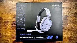 Беспроводная игровая гарнитура NUBWO HG04 — отлично подходит для Steam Deck, Xbox и PlayStation.
