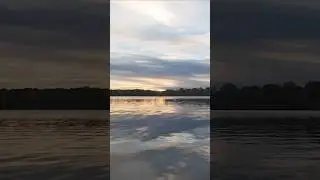 Calm Relaxing Drone Flight above Water | Meditation in 4K