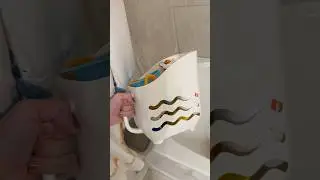Best bath toy storage - Link in description #amazonfinds #babygear #youtubeshorts #babies #bathtime