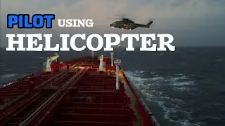 Pilot operation using helicopter