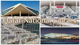 Qatar National Library | Nationalbibliothek Katars  #qatar #library #tour #media #travel #mustvisit