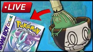 LIVE: Pokemon Crystal: Sinistcha Backport Solo Run (ft. @ikethekiller5236 on twitch)