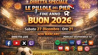Le Pillole del Pier (27-12-25)