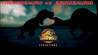 Tyrannosaurid Vs Spinosaurid Tournament In Jurassic World Evolution 2!!!