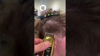 Burst Fade with NO GUARDS #barber #barbershop