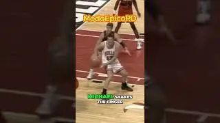 Michael's Epic Dunk: Mount Mutombo Style! #nba #michaeljordan #lebronjames #allstargame #mutombo