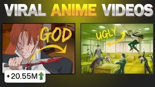 How To Make $10k With Anime video!(New Niche)
